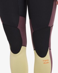 4 4/3mm Synergy Natural - Chest-Zip-Neoprenanzug f&uuml;r Frauen Grau 24BW193515 Billabong