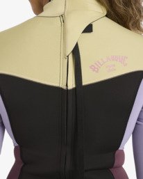 5 4/3mm Synergy - Neoprenanzug mit R&uuml;ckenrei&szlig;verschluss f&uuml;r Frauen Grau 24BW211603 Billabong