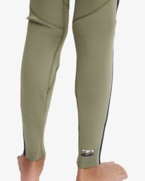 8 3/2mm Absolute Boys - Combinaison GBS chest zip pour Gar&ccedil;on 8-16 Vert 24CW191500 Billabong