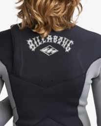 9 4/3mm Boys Absolute Natural - Traje de Surf GBS con Cremallera en el Pecho para Chicos 8 - 16 a&ntilde;os Gris 24CW191501 Billabong