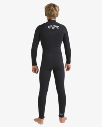 2 3/2mm Boys Foil - Chest Zip GBS Wetsuit for Boys 6 - 16 Black 24CW191503 Billabong