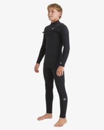 1 3/2mm Boys Foil - Wetsuit met GBS en een Borstrits voor Jongens 6-16 Black 24CW191503 Billabong