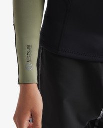 5 1/1mm Boys Absolute Natural - Wetsuit Jack met Achterrits voor Jongens 8-16 Green 24CW191508 Billabong