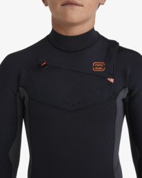 3 5/4mm Absolute Natural - Chest Zip Wetsuit for Boys 8-16 Orange 24CW193507 Billabong
