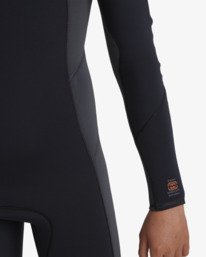 4 5/4mm Absolute Natural - Chest Zip Wetsuit for Boys 8-16 Orange 24CW193507 Billabong