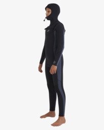 1 5/4mm Absolute Natural - Hooded Chest Zip Wetsuit for Boys 8-16 Blue 24CW193508 Billabong