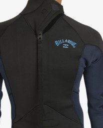 7 4/3mm Absolute - Back Zip Wetsuit for Boys 6-16 Blue 24CW211603 Billabong