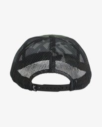 2 Bad Dog - Truckerkappe f&uuml;r M&auml;nner Grau 24D551623 Billabong