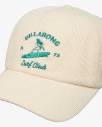 3 Dad - Dad-Cap aus Cord für Frauen Weiss 24E551500 Billabong