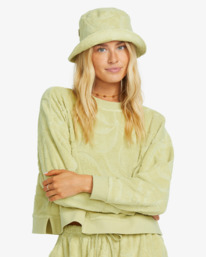 0 Jacquard - Bucket Hoed voor Dames Green 24E551505 Billabong