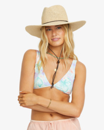 0 Sun Rancher - Chapeau de paille pour Femme Blanc 24E551508 Billabong