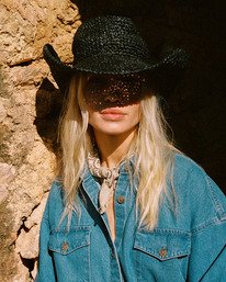 0 Take It West - Cowgirl Sun Hat for Women Black 24E551510 Billabong