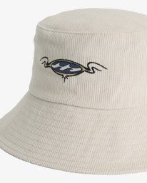 3 Since 73 Barrels - Bucket Hat for Women White 24E551671 Billabong