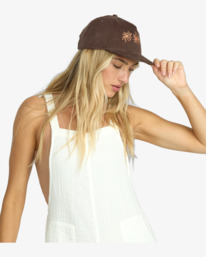 2 Grandpa - Aansluitende cap voor Dames Brown 24E552502 Billabong