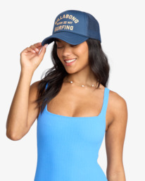 2 Grandpa - Casquette trucker pour Femme Bleu 24E552503 Billabong