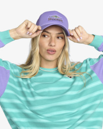 3 Grandpa - Cappellino Trucker da Donna Purple 24E552503 Billabong