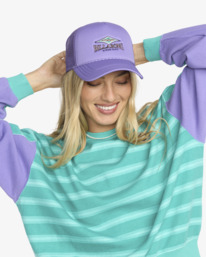 4 Grandpa - Cappellino Trucker da Donna Purple 24E552503 Billabong