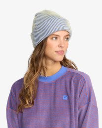 1 Wave Check - Beanie for Women Purple 24E583500 Billabong