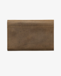 1 Check Please - Cartera grande de triple hoja para mujer Marron 24E603503 Billabong