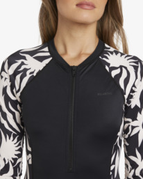 5 By My Side Zip - Costume intero a maniche lunghe da Donna Black 24O034501 Billabong