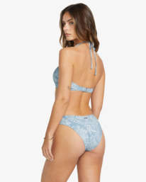 3 Trippin Tides - Bikinitop met Medium Bedekking voor Dames Blue 24O121505 Billabong