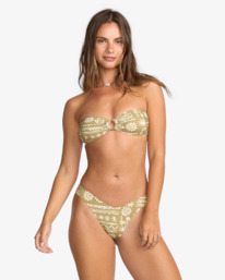 0 Lost On You Rio Bandeau - Top de bikini para mujer Verde 24O123502 Billabong