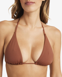 6 Sol Searcher Multi Tri- Triangle-Bikinioberteil für Frauen Braun 24O141502 Billabong