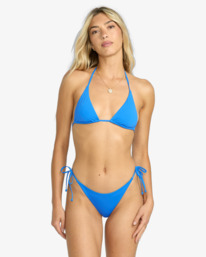 0 Sol Searcher Multi Tri- Triangle Bikini Top for Women Blue 24O141502 Billabong