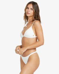 4 Salt And Sol Ceci - Bikinioberteil mit mittlerer Bedeckung für Frauen Weiss 24O141508 Billabong