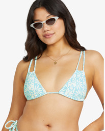 4 Happy Dance - Bikinioberteil mit knapper Bedeckung für Frauen Blau 24O141519 Billabong