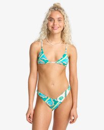 0 Salty Waves - Wendbares Triangel-Bikinioberteil f&uuml;r Frauen Weiss 24O141613 Billabong