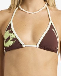 6 Supalove - Triangle-Bikinioberteil f&uuml;r Frauen Rot 24O141670 Billabong