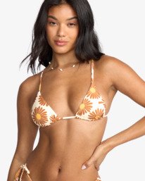 4 Fresh Daze Mini Slide Tri - Haut de bikini triangle pour Femme Blanc 24O143505 Billabong