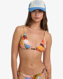 1 Lei Daze Tall Slide - Haut de bikini triangle pour Femme Multi 24O144504 Billabong