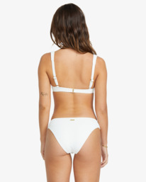 2 Salt And Sol - Haut de bikini couvrance moyenne pour Femme Blanc 24O151507 Billabong