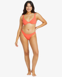 2 In The Loop Marina - Haut de bikini couvrance moyenne pour Femme Jaune 24O151520 Billabong