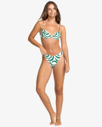 1 All The Waves Talia Uwire - Parte de cima de biquíni com aro para Mulher Verde 24O153502 Billabong