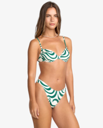 3 All The Waves Talia Uwire - Parte de cima de biquíni com aro para Mulher Verde 24O153502 Billabong