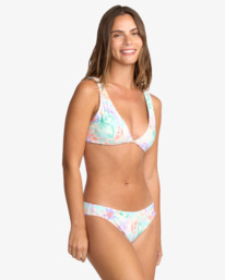 3 Wave Haze - Bikinioberteil mit mittlerer Bedeckung für Frauen Blau 24O171501 Billabong