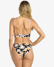 2 Twin Sol Rev V Neck - V-Neck Bikini Top for Women Multi 24O172505 Billabong