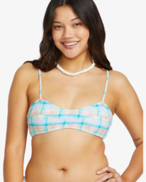 4 Check The Waves - Haut de maillot à couvrance intégrale pour Femme Multi 24O181506 Billabong