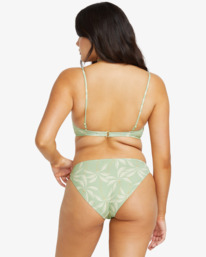 2 Gone Tropic - Top de bikini de cobertura media para Mujer Verde 24O181508 Billabong