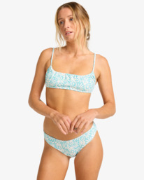 1 Happy Dance - Bikinitop met Volledige Bedekking voor Dames Blue 24O181509 Billabong