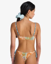 2 Le Surf Rev Mila - Reversible Bralette Bikini Top for Women Orange 24O181603 Billabong