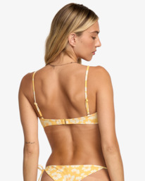 2 Golden Swell Cara - Bralette Bikini Top for Women Yellow 24O182502 Billabong