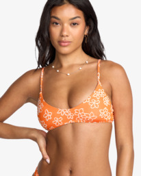 5 Josie Have It All V Bralette - Haut de bikini pour Femme Rouge 24O183500 Billabong