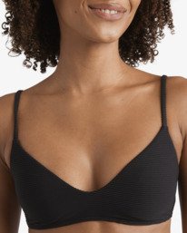 5 Tanlines V Bralette - Reggiseno bikini da Donna Black 24O183571 Billabong