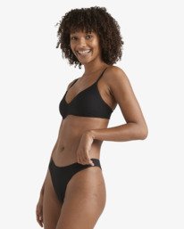 4 Tanlines V Bralette - Reggiseno bikini da Donna Black 24O183571 Billabong