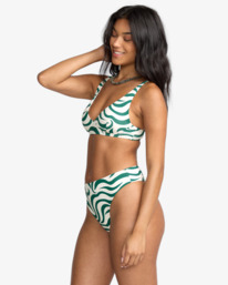 3 All The Waves Cami Plunge - Bikini Top voor Dames Green 24O193502 Billabong