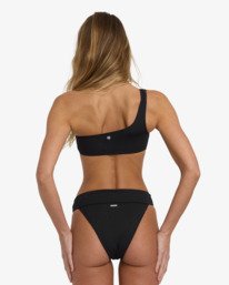 4 Laura Twisted Sun Aruba - Mutandina Bikini a Gamba Alta da Donna Black 24O204500 Billabong